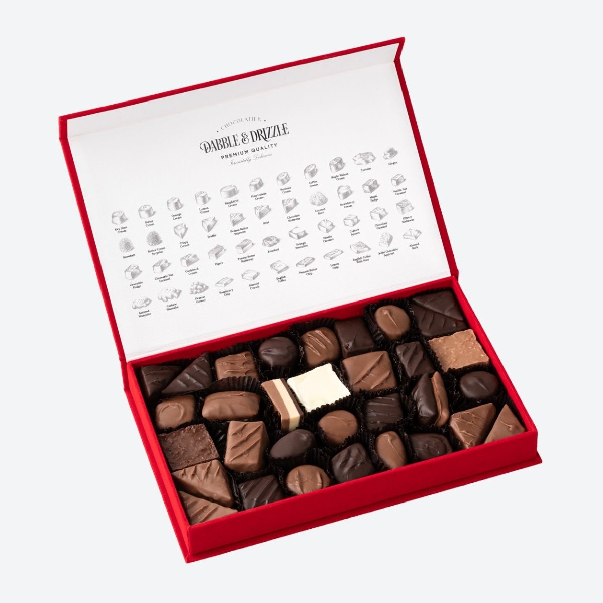 Dabble & Drizzle Assorted Chocolates (452g) - Default Image