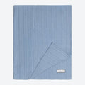 Jake and Jill Blue 100% Cashmere Blanket - Default Image