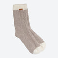 100% Beige Cashmere Socks - Default Image