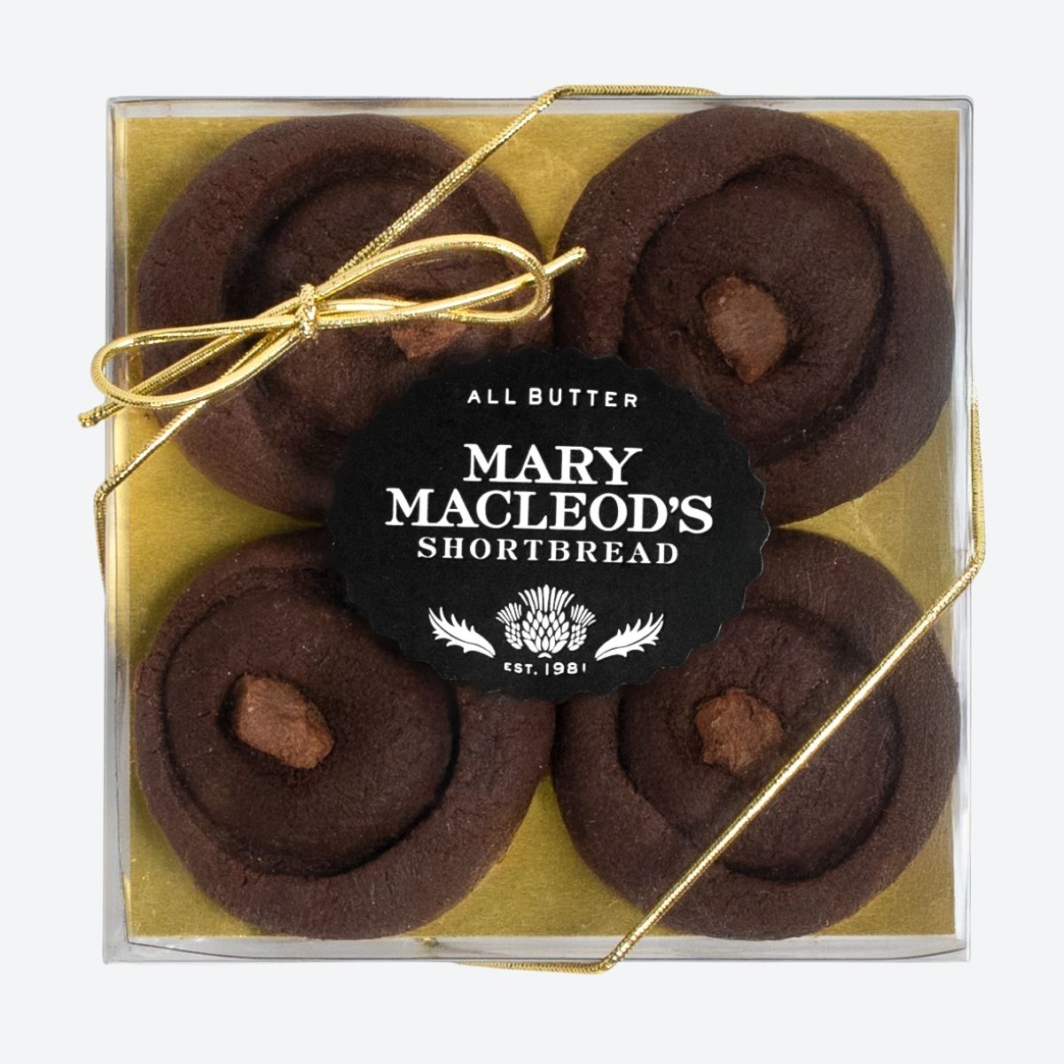 Mary MacLeod 4 pc Dutch Chocolate Cookies - Default Image