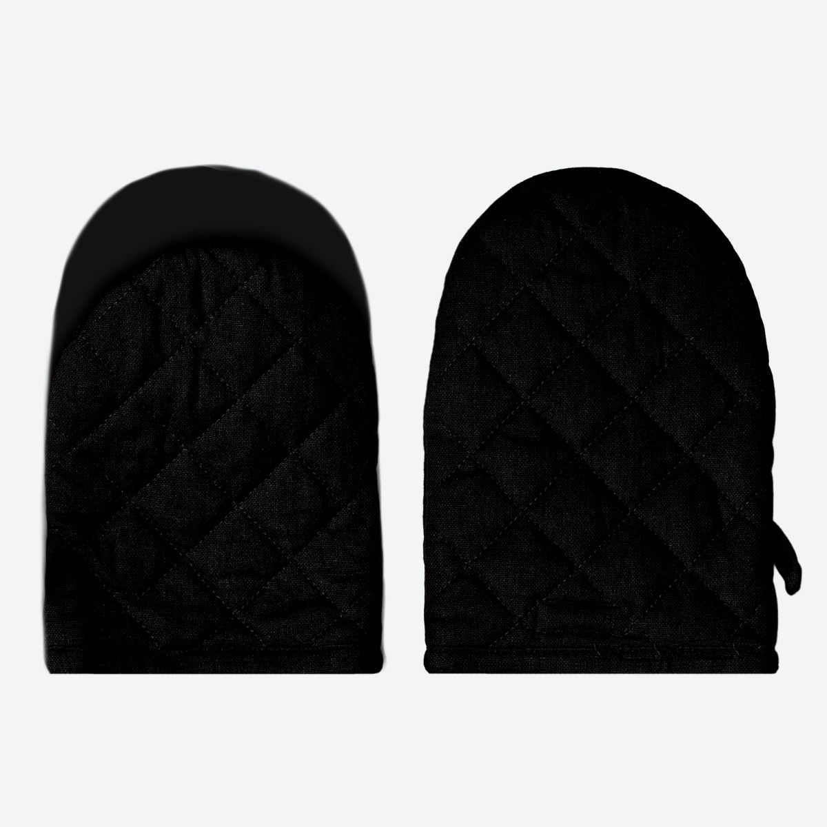 Black Oven Mitts - Default Image