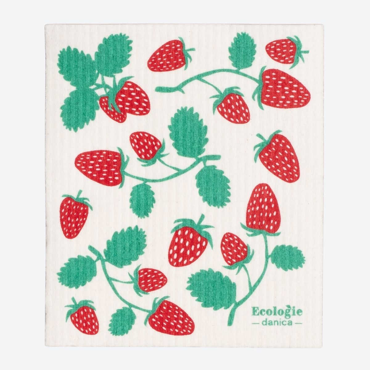 Strawberries Swedish Sponge Cloth - Default Image