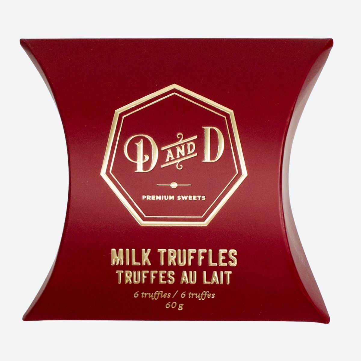 Milk Chocolate Truffles Red (6pc) - Default Image