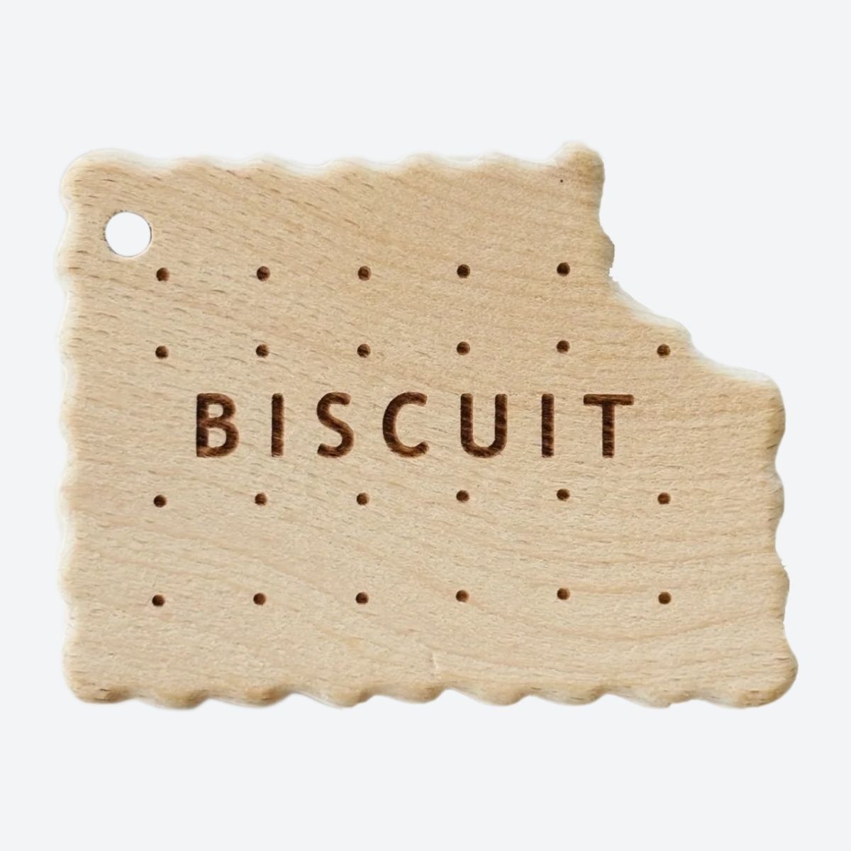 Wooden Biscuit Teether - Default Image