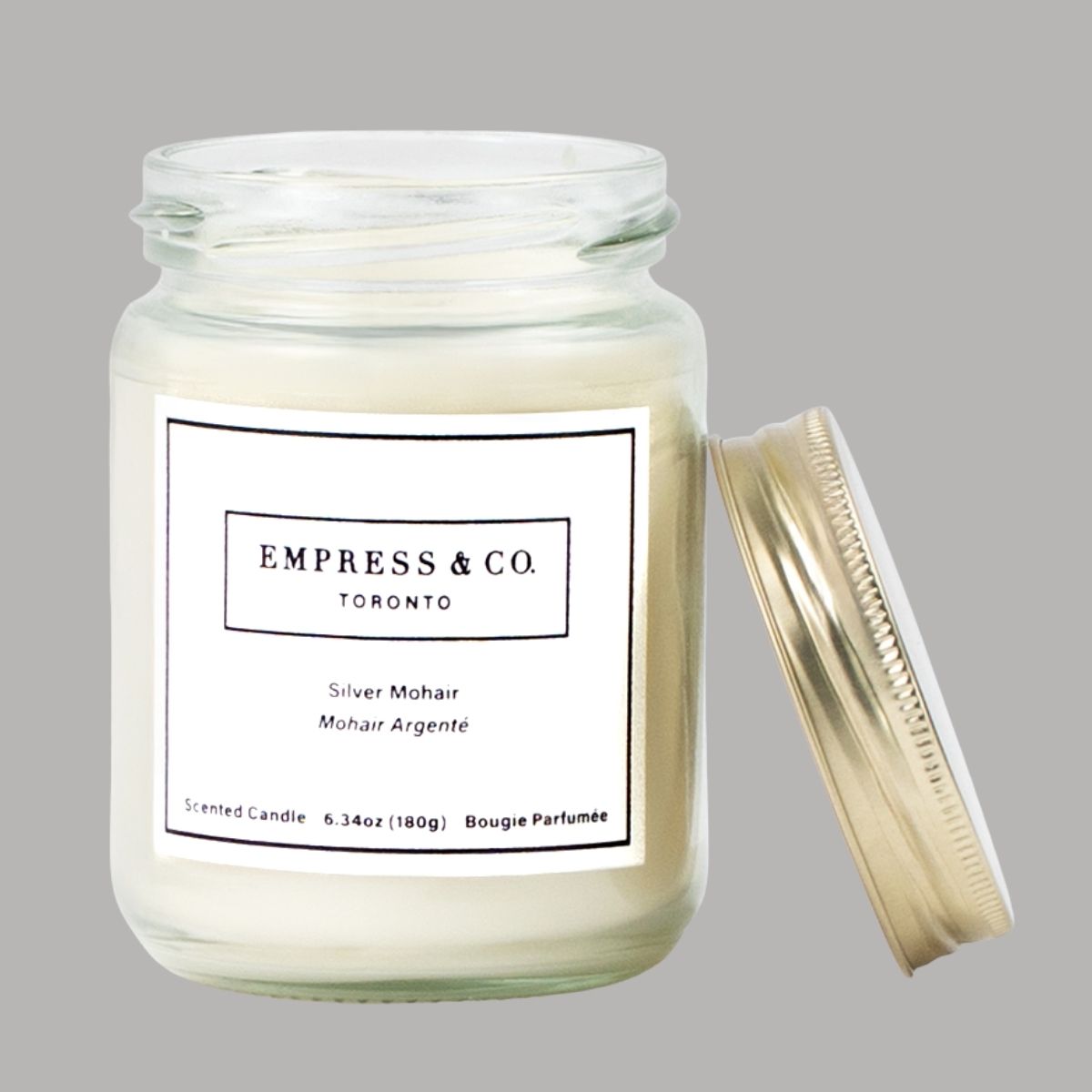 Silver Mohair Candle - Default Image
