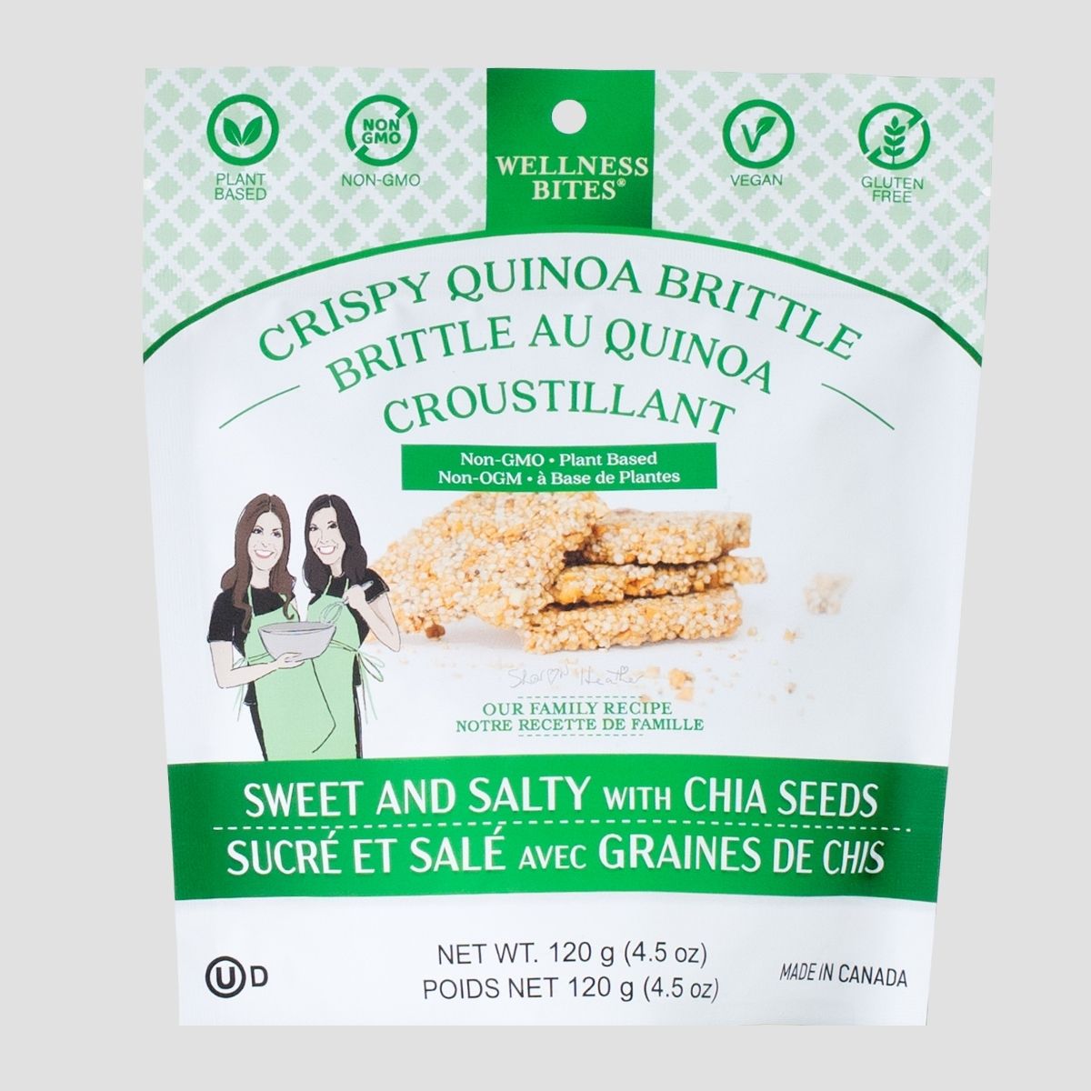 Wellness Bites Crispy Quinoa Bites Sweet & Salty - Default Image