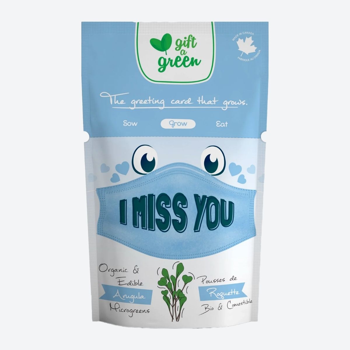 Plantable I Miss You Card - Default Image