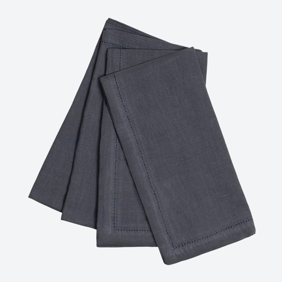 Charcoal Washed Linen Napkin (Set of 4) - Default Image