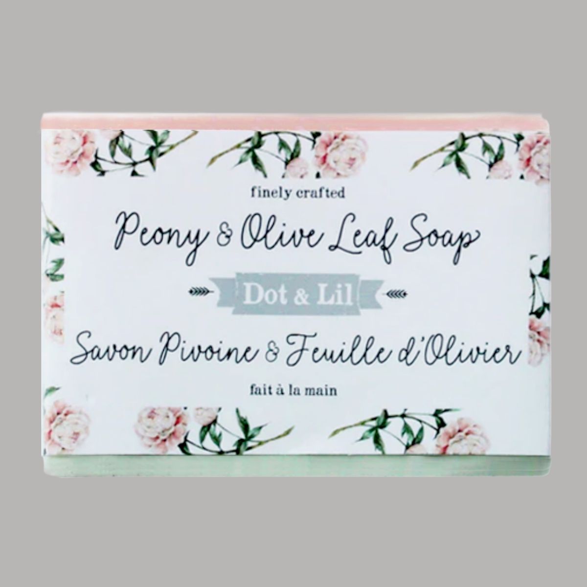 Peony & Olive Leaf Soap (Dot & Lil) - Default Image