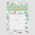 Botanical Coloring Book & Word Search - Default Image