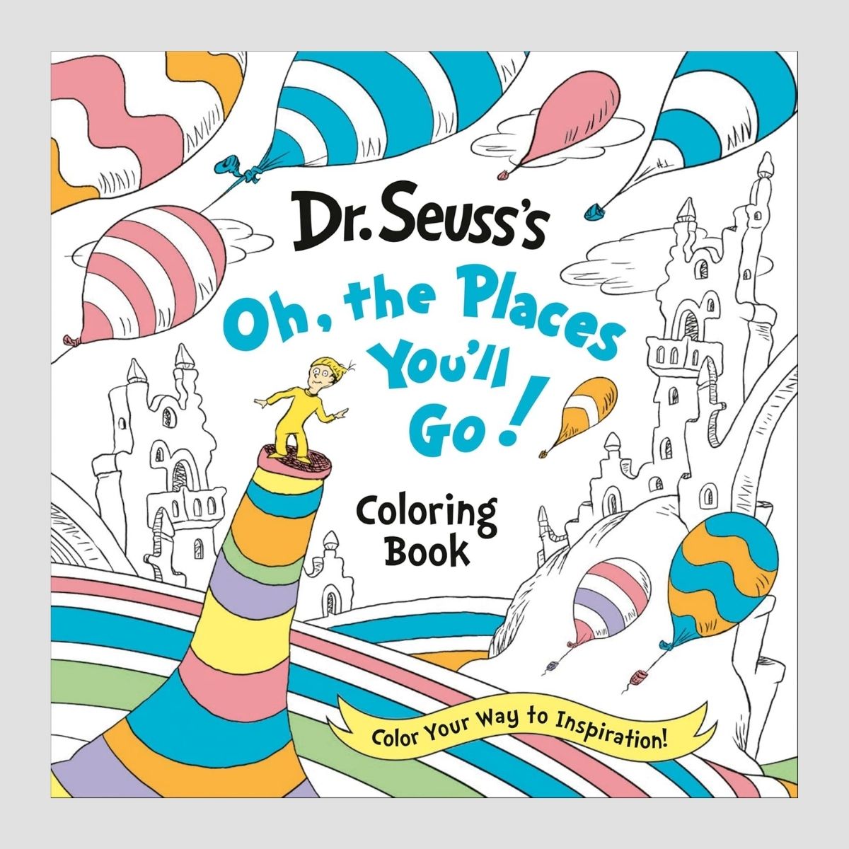 Dr. Seuss: Oh, the Places You'll Go! Coloring Book - Default Image